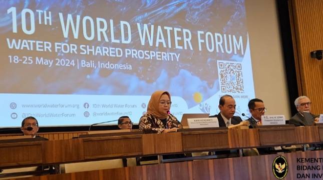 Pembahasan Deklarasi Menteri untuk WWF Ke-10, Indonesia Nyatakan Kesiapan Menjadi Tuan Rumah&nbsp;WWF