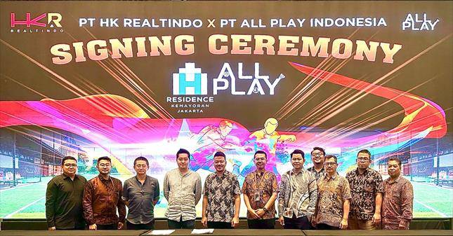 Ciptakan Ruang Rekreasi Kolaboratif, HK Realtindo Jalin Kerjasama Dengan All Play Indonesia