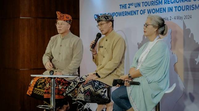 Menparekraf Sandiaga Uno Dukung Penguatan Peran Perempuan di Sektor Pariwisata