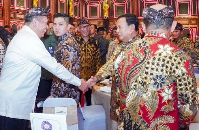 Hadiri Peresmian Kraton Majapahit Jakarta oleh Prabowo Subianto, Ketua MPR RI, Dukung Prabowo  Subianto Merangkul Semua Unsur Yang Bisa Diajak Berkawan