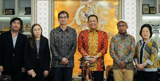 Terima Rektor Univ  Maranatha, Ketua MPR RI Dukung Utusan Golongan Masuk Kembali ke MPR