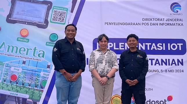 Jadi Mitra Kemkominfo, MSMB Implementasi Sistem Pintar Berbasis IoT untuk 7 Green House di Temanggung