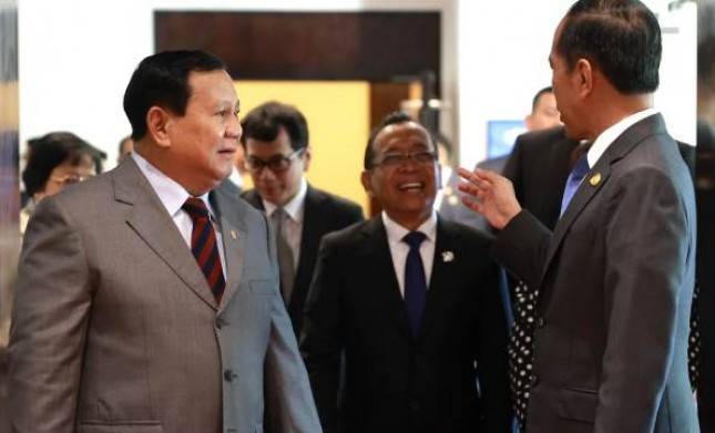 Menhan Prabowo  Subiato Hadiri The 10th World Water Forum Yang Dibuka Resmi Presiden Jokowi di Bali