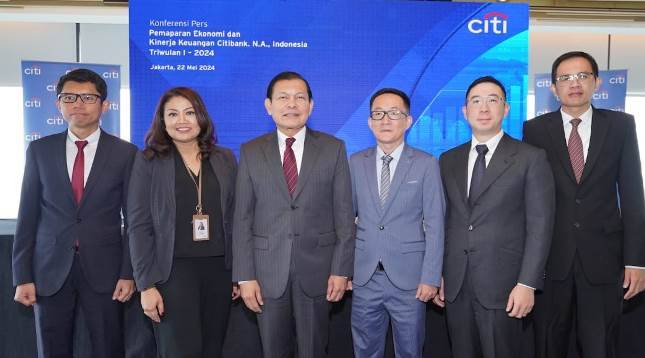 Citi Indonesia Cetak Laba Bersih Rp665,9 miliar di Triwulan I-2024, Meningkat Persen 17 Persen