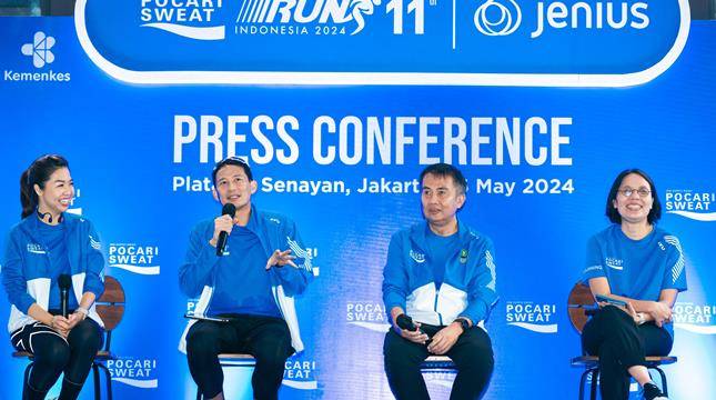 Menteri Sandiaga Uno Dukung Pelaksanaan  POCARI SWEAT Run Indonesia 2024