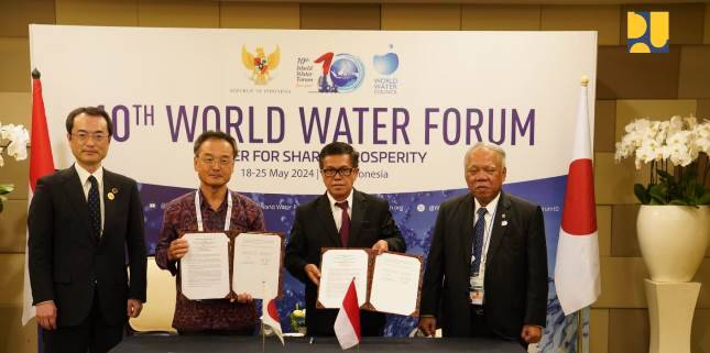 Pertemuan Bilateral dengan JICA di World Water Forum Ke-10, PUPR Jajaki Kerjasama Teknologi Sabo Dam untuk Sumbar