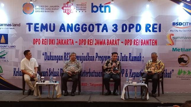 REI DKI Jakarta, Jawa Barat dan Banten Desak Pemerintah Segera Tambah Kuota Pembiayaan Rumah Subsidi