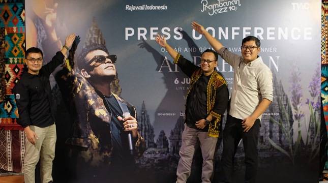 A.R Rahman, Mozart dari Madras Hadir di Prambanan Jazz