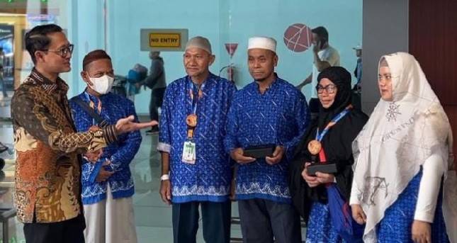 Komitmen BSI dalam Melayani Jamaah Haji, BSI Sambut Kepulangan Jemaah Haji 2024