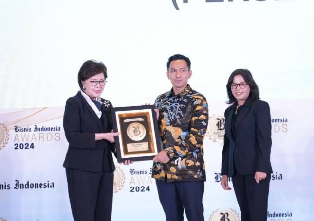BRI Dinobatkan Sebagai Bank Persero Dengan Kinerja Terbaik Pada Penghargaan Bisnis Indonesia Award (BIA) 2024