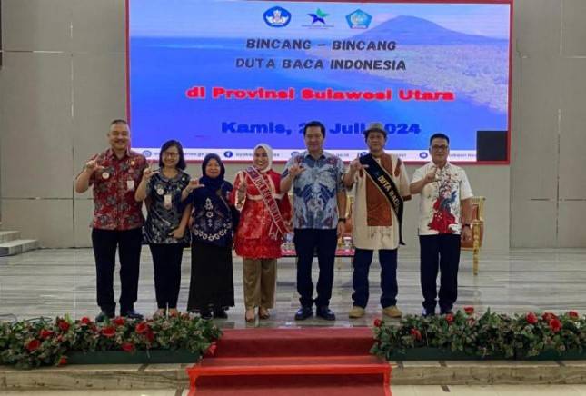 Duta Baca Indonesia Gol A Gong Safari Literasi ke Manado
