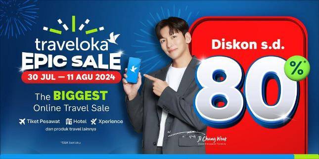 EPIC Sale Traveloka Bersama Bintang Korea Ji Chang Wook