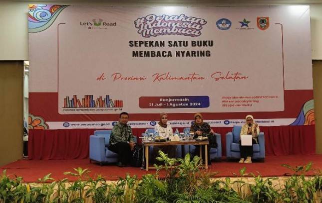 Dukung Peningkatan Literasi Siswa, Gerakan Indonesia Membaca Digelar di Kalimantan Selatan