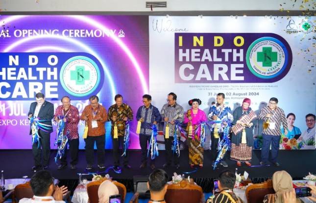 Opening Ceremony Pameran Indo Health Care Gakeslab Expo 2024