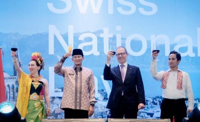 Hadiri Swiss National Day, Menparekraf Sandiaga Pacu Kerjasama Pengembangan Pariwisata Berkelanjutan Indonesia - Swiss 