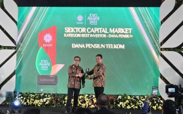 Telkom Hebat, Sukses Investasi dan Tata Kelola yang Baik, Dana Pensiun Telkom Raih ESG Award 2024