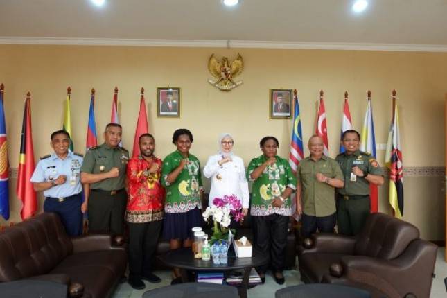 Majelis Rakyat Papua Provinsi Papua Selatan Audiensi ke LEMHANNAS