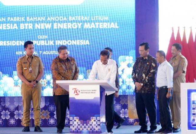   Diresmikan Jokowi, PT BTR New Energy di Kawasan Industri Kendal Siap Jadi Pabrik Anoda Terbesar Ke-2 di Dunia 
