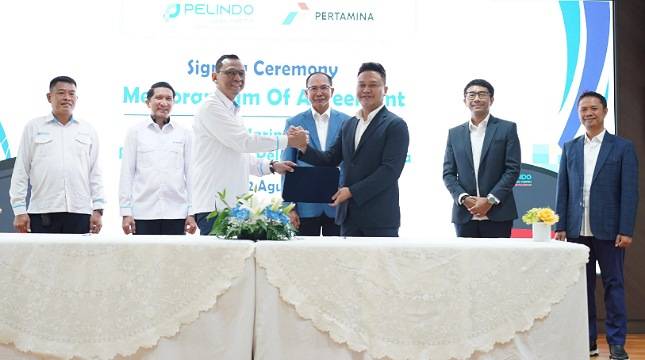 Sinergi BUMN, PT Pertamina Marine Engineering Gandeng Mitra Strategis PT Jasa Peralatan Pelabuhan Indonesia  
