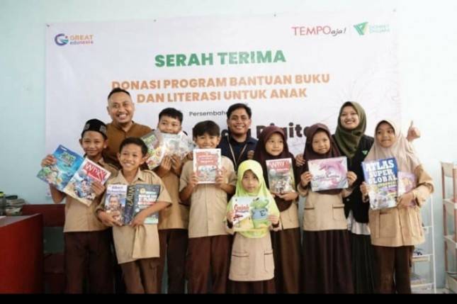Dompet Dhuafa dan Tempo Bantu Tingkatkan Literasi Jenjang Pendidikan Dasar