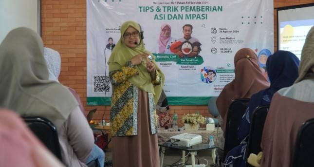 Tingkatkan Edukasi ASI, LKC Dompet Dhuafa Gelar Workshop Pemberian ASI & MPASI