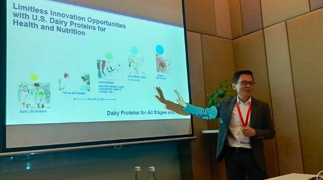 USDEC Tampilkan Potensi Transformatif Bahan Baku Produk Susu AS di Fi Asia Indonesia 2024