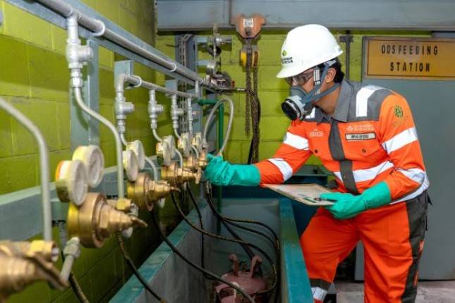 Top! Pertama Dioperasikan di Asia Tenggara, Fasilitas Nathabumi Milik SIG Sukses Musnahkan 103 Ton Bahan Perusak Ozon