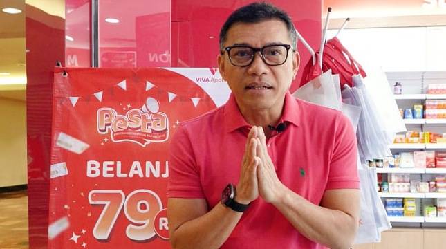 Anang Hermansyah Ajak Pelanggan Raih Emas Melalui Program PESTA Belanja di VIVA Apotek