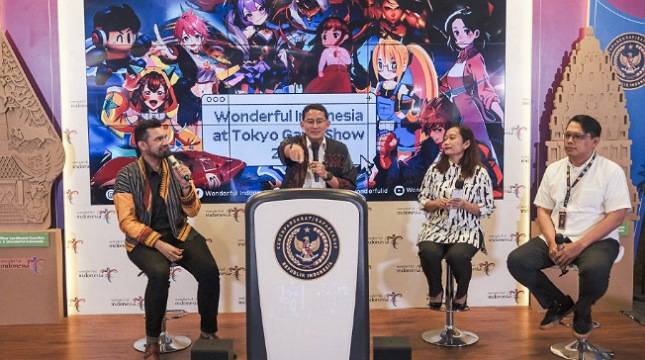 Kemenparekraf Boyong 10 Gim Tanah Air Unjuk Gigi di Ajang Tokyo Game Show 2024