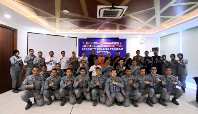 Perkuat Kerja Sama Keamanan Maritim Asia, Bakamla RI Gelar Pelatihan CBP HACGAM