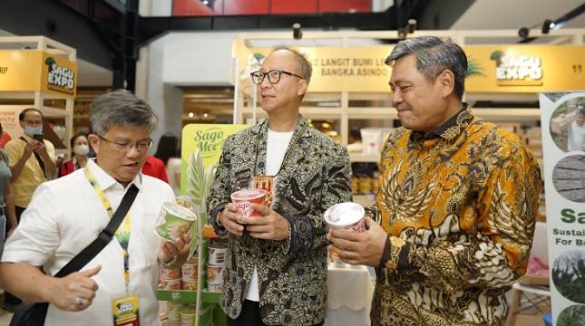 Menperin Agus Dorong Sagu Jadi Penyokong Ketahanan Pangan Nasional