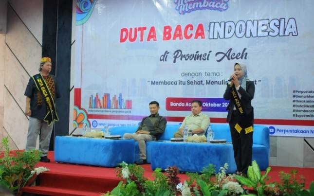 Dinas Perpustakaan Aceh dan Duta Baca Indonesia Serukan Peran Literasi Digital