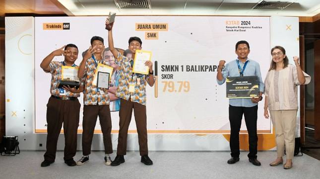 Trakindo Gelar K3TAB 2024, Politeknik Negeri Banjarmasin dan SMKN 1 Balikpapan Jadi Juara Umum