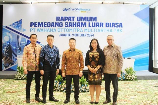 Gelar RUPSLB, WOM Finance Perkuat Susunan Pengurus Perseroan
