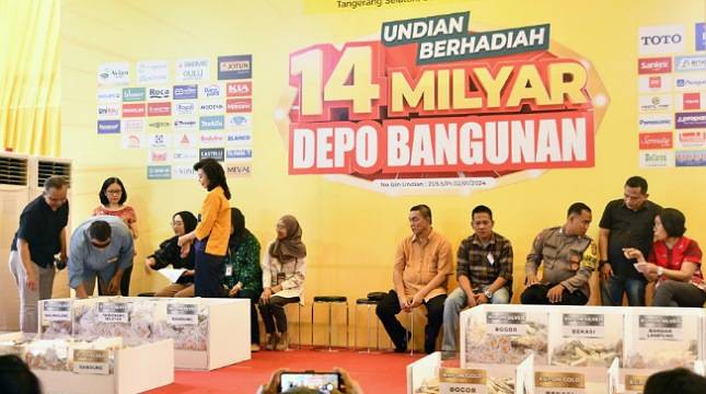 Depo Bangunan Umumkan Pemenang Belanja Berhadiah 14 Miliar 2024 Tahap Kedua 