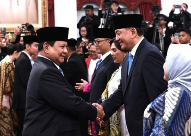 Sah! Sjafrie Sjamsoeddin Resmi Menjabat sebagai Menteri Pertahanan RI Periode 2024-2029