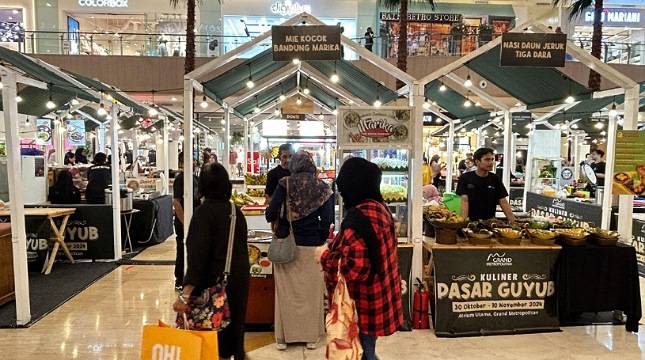 Grand Metropolitand Gelar Festival Kuliner Pasar Guyub, Sajikan Makanan Autentik Khas Indonesia