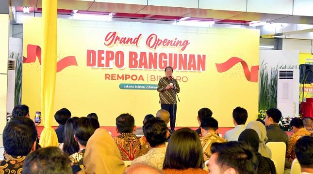 Lakukan Ekspansi, Depo Bangunan Buka Gerai ke-15 di  Rempoa, Jakarta Selatan