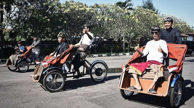 Wow! Becak Listrik Rakitan Len Industri Capai TKDN Diatas 70%