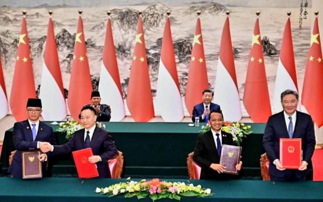 Prabowo dan Xi Jinping Teken Tujuh Kesepakatan Kerjasama