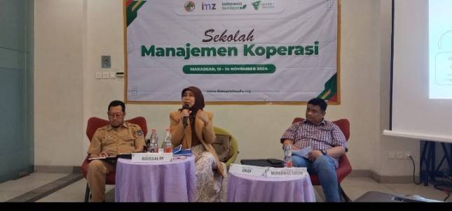 Bangun Ekonomi Makassar, Dompet Dhuafa Bersama IMZ Gelar Talkshow dan Sekolah Manajemen Koperasi