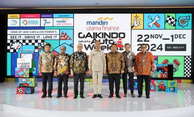 Pameran Otomotif Terbesar dan Terlengkap MUF GJAW 2024 Resmi Dibuka Menperin Agus