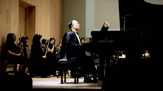 OSUI Mahawaditra dan President University Orchestra Sukses Gelar Konser 'A Musical Remembrance' Journey 31 Tahun Prof. Budi Susilo Soepandji
