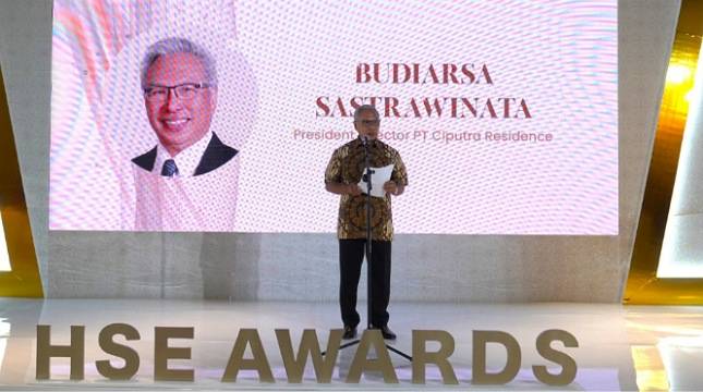 Gelar HSE Awards 2024, Ciputra Residence Komitmen Turunkan Angka Kecelakaan Kerja