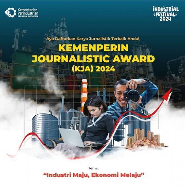 Kemenperin Gelar Lomba Karya Tulis dan Fotografi Jurnalistik, Hadiah Puluhan Juta Rupiah