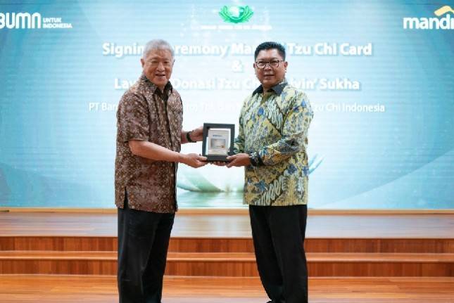 Bank Mandiri dan Tzu Chi Luncurkan Kartu Kredit Berbasis Donasi dan Layanan Filantropi Digital di Livin&rsquo;