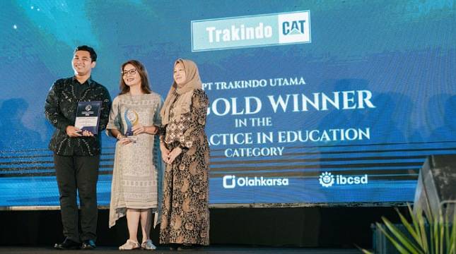 Terapkan Prinsip Keberlanjutan, Trakindo Raih Gold Winner di Indonesia Corporate Sustainability Award 2024