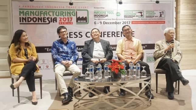 1.800 Perusahaan Bakal Meriahkan Pameran Industri Manufaktur 2017