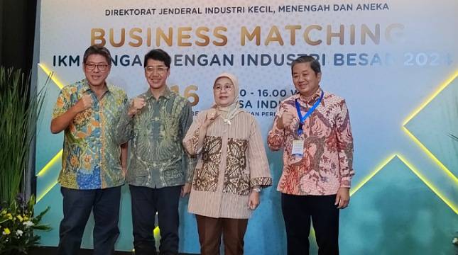 Perkuat Rantai Pasok Industri, Kemenperin Kawinkan 50 IKM Pangan dengan 25 Industri Besar