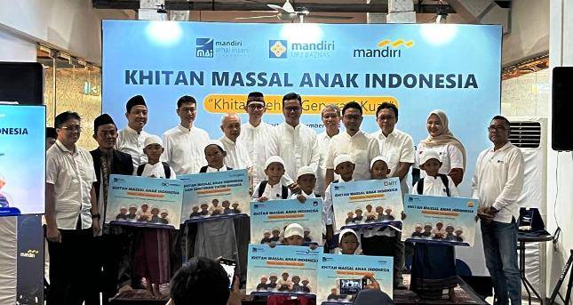 LAZNAS Mandiri Amal Insani Sukses Gelar Khitan Massal Gratis untuk 1.600 Anak Yatim dan Dhuafa